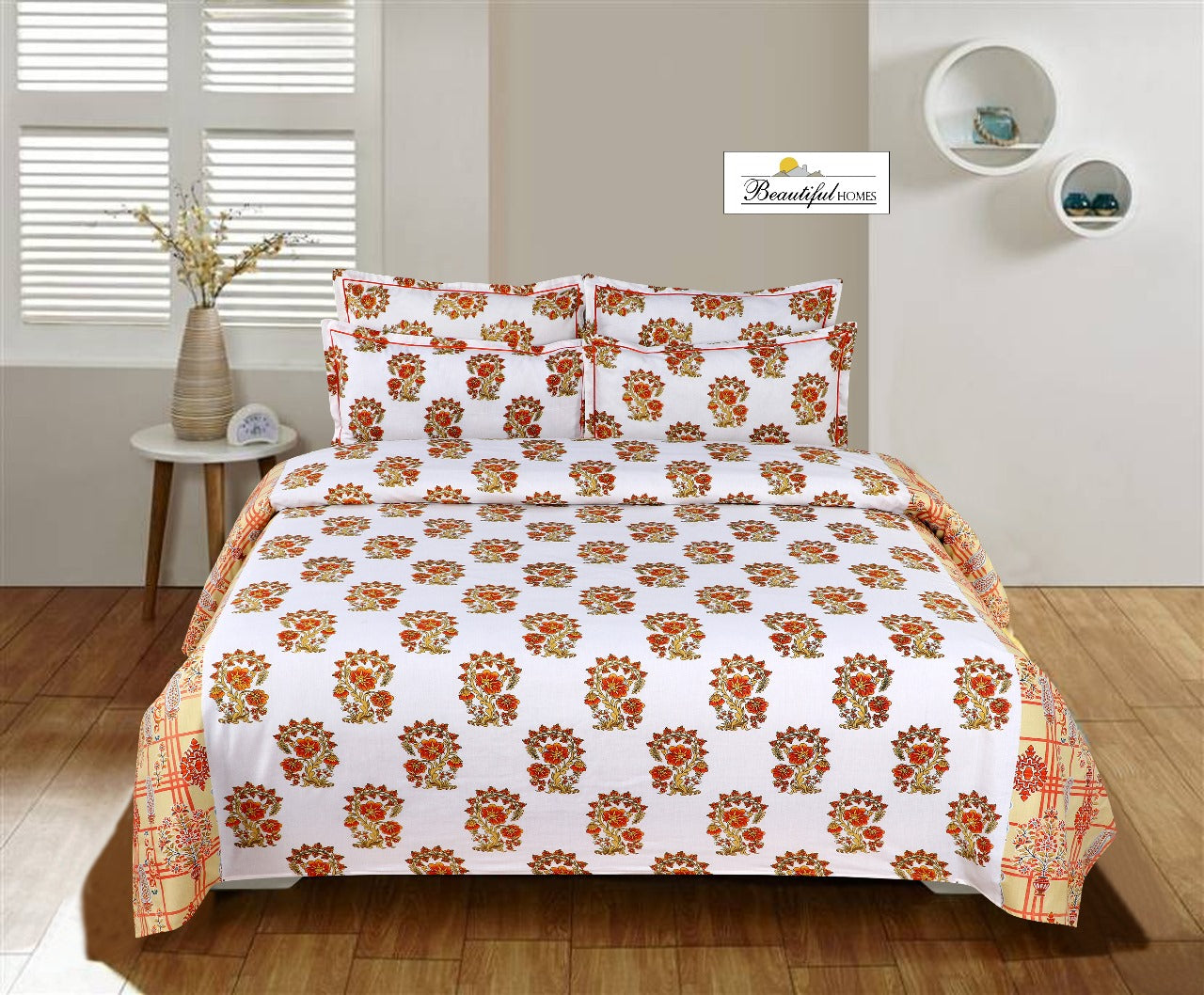 HERITAGE DOUBLE BED BEDSHEET 02