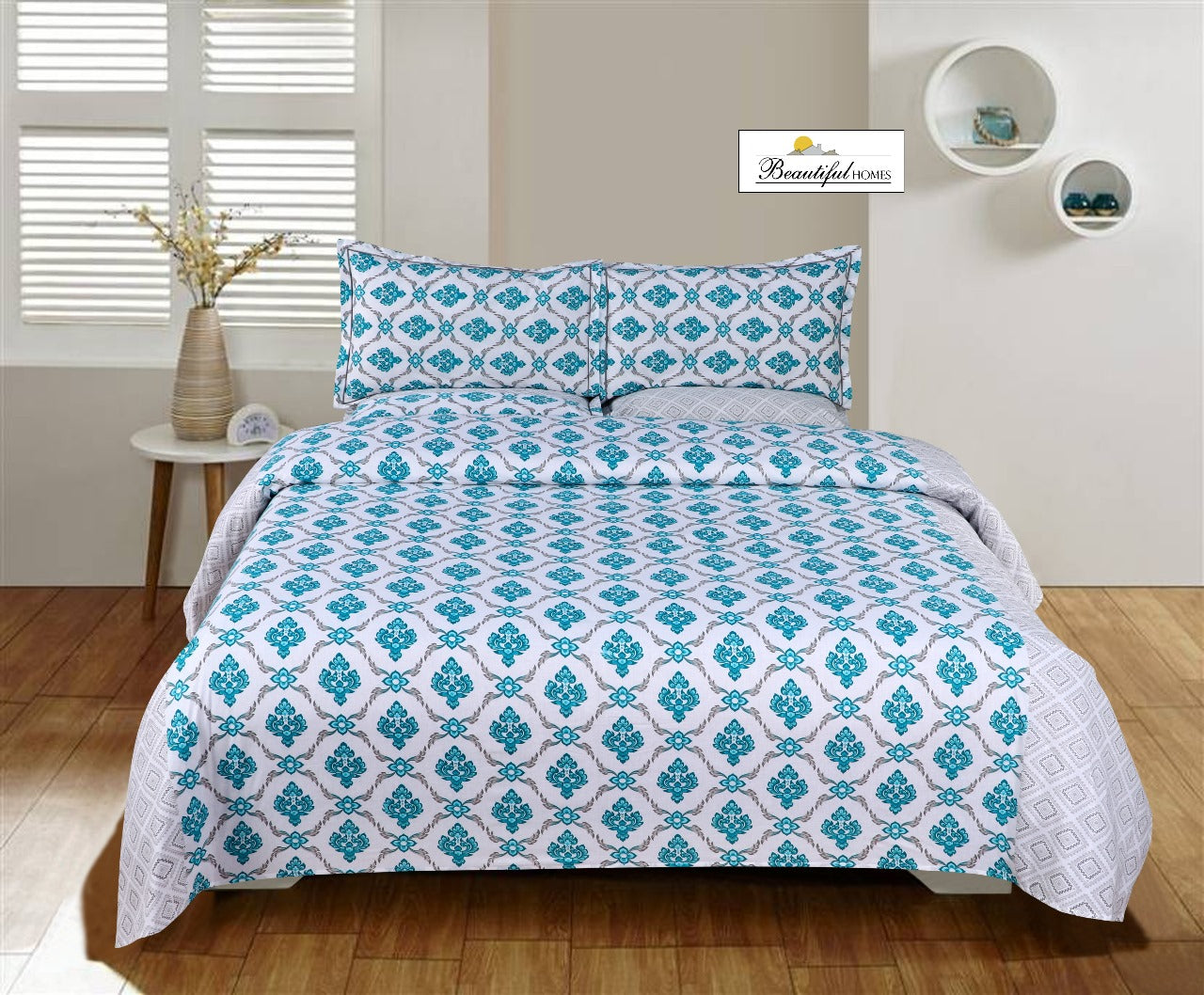 HERITAGE DOUBLE BED BEDSHEET 06